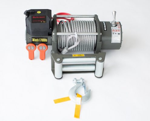 Elektrische seilwinden 24V, Machermann